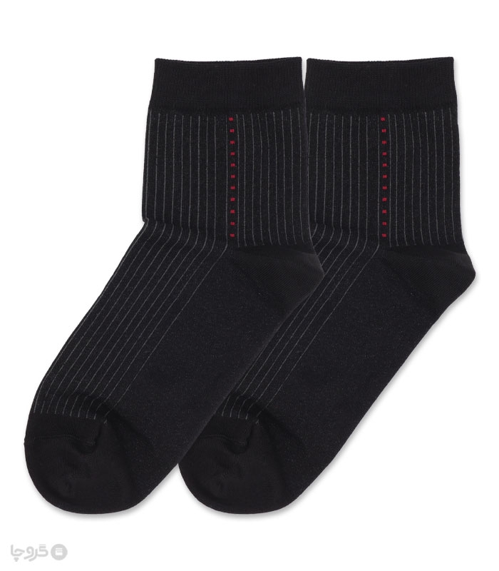 خرید عمده پک جوراب نیم ساق مردانه Funny Socks فانی ساکس کد 75130 - جعبه 12 عددی