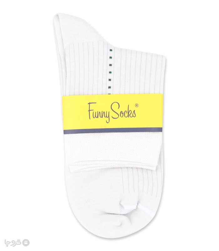 خرید عمده پک جوراب نیم ساق مردانه Funny Socks فانی ساکس کد 75130 - جعبه 12 عددی