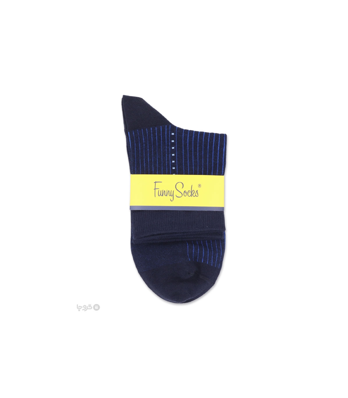 خرید عمده پک جوراب نیم ساق مردانه Funny Socks فانی ساکس کد 75130 - جعبه 12 عددی