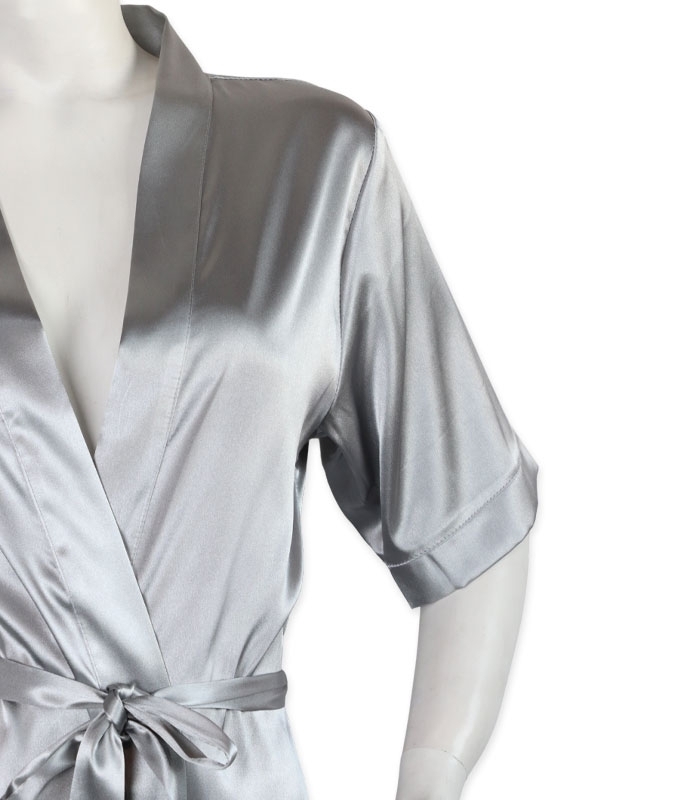 پک روبدوشامبر ساتن نگین دار اما کد 3532 - بسته 2 عددی