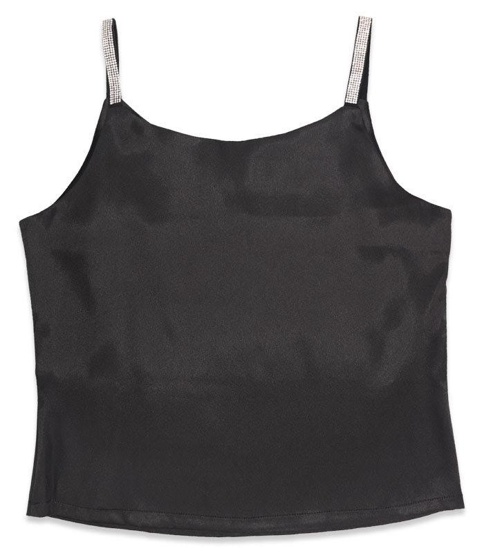 پک ست شورتک و تاپ بندی ساتن نگین دار اما کد 2880 - بسته 2 عددی