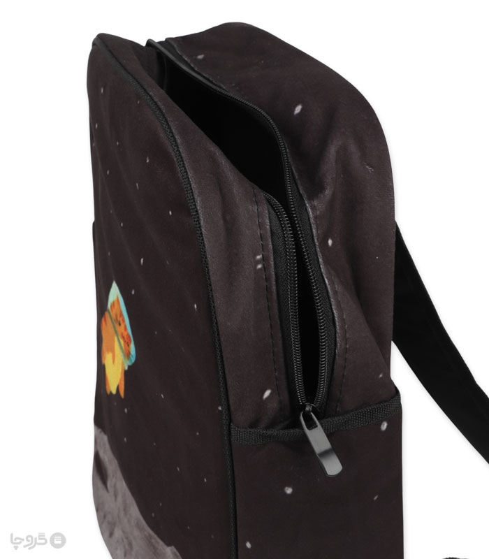 خرید عمده پک کوله پشتی Hippo هیپو ابعاد 14×30×40 کد 103 طرح گربه فضانورد - بسته 6 عددی