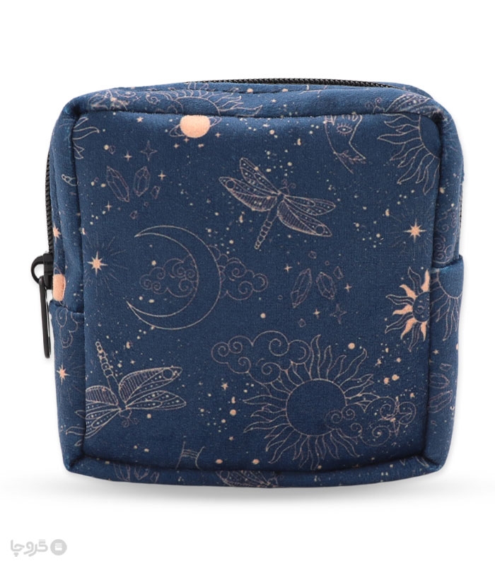 خرید عمده پک کیف نظم دهنده Hippo هیپو ابعاد 13×13 کد 102 طرح ماه و خورشید - بسته 12 عددی