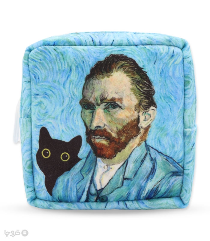 خرید عمده پک کیف نظم دهنده Hippo هیپو ابعاد 13×13 کد 102 طرح ونسان ونگوگ - بسته 12 عددی