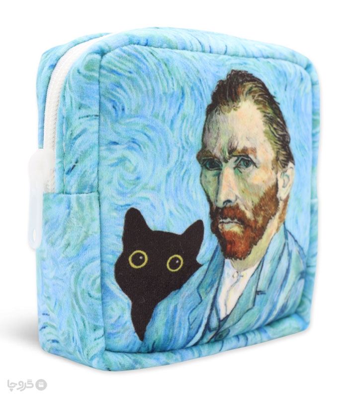 خرید عمده پک کیف نظم دهنده Hippo هیپو ابعاد 13×13 کد 102 طرح ونسان ونگوگ - بسته 12 عددی