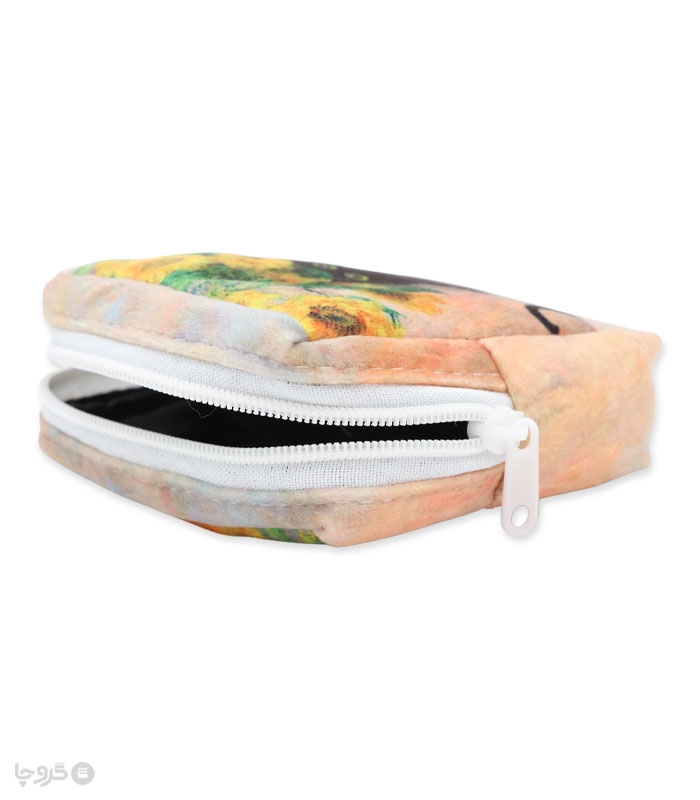 خرید عمده پک کیف نظم دهنده Hippo هیپو ابعاد 13×13 کد 102 طرح گربه و گل آفتابگردان - بسته 12 عددی