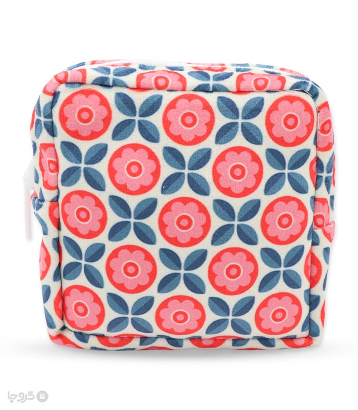 خرید عمده پک کیف نظم دهنده Hippo هیپو ابعاد 13×13 کد 102 طرح گل هندسی - بسته 12 عددی
