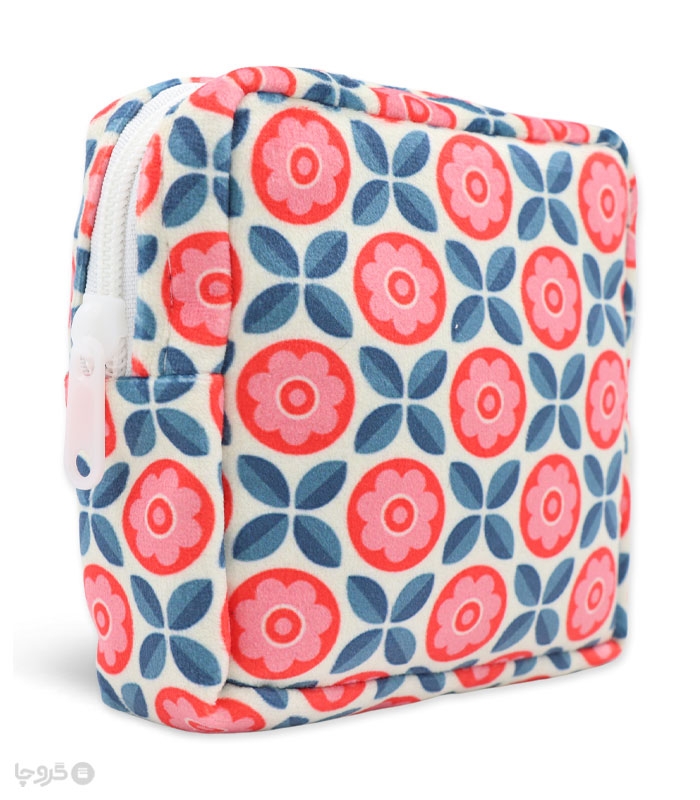 خرید عمده پک کیف نظم دهنده Hippo هیپو ابعاد 13×13 کد 102 طرح گل هندسی - بسته 12 عددی