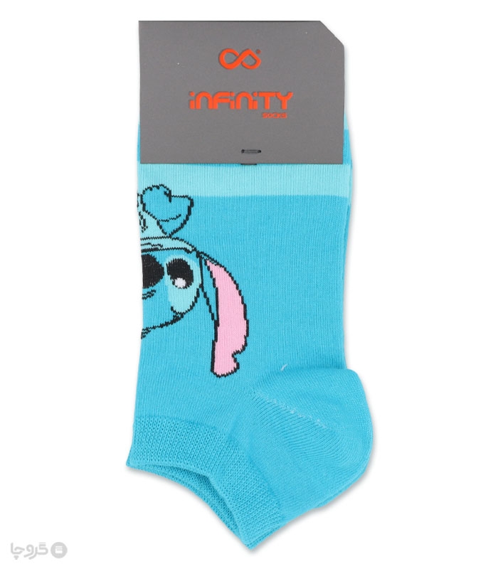 خرید عمده پک جوراب مچی زنانه اینفینیتی طرح استیج - بسته 6 عددی