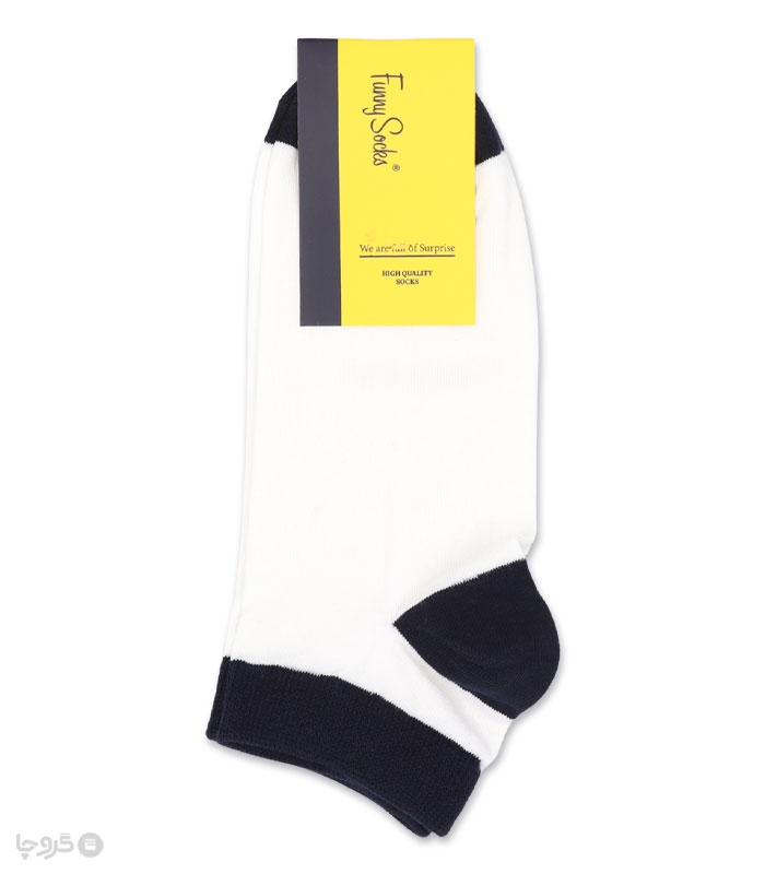 خرید عمده پک جوراب مچی مردانه Funny Socks فانی ساکس کد 85113 - جعبه 12 عددی