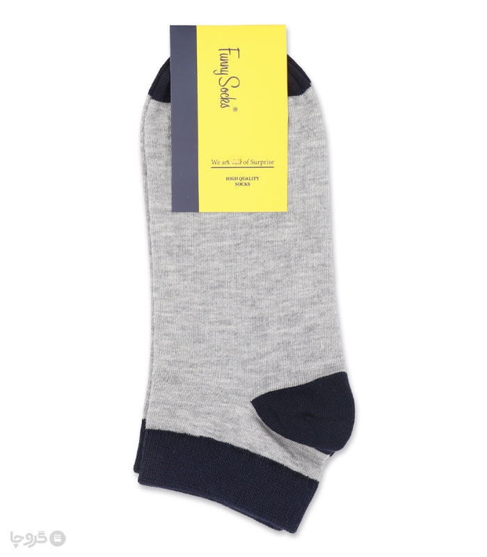 خرید عمده پک جوراب مچی مردانه Funny Socks فانی ساکس کد 85113 - جعبه 12 عددی