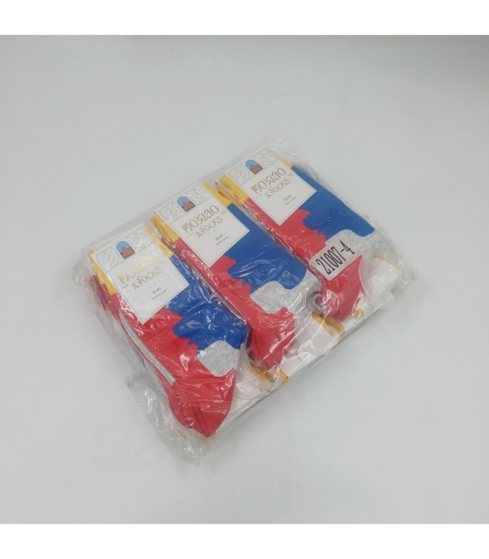 خرید عمده پک جوراب ساقدار زنانه Moxiao ماکسیو طرح نیم رخ - بسته 12 جفتی