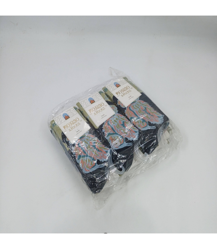 خرید عمده پک جوراب ساقدار زنانه Moxiao ماکسیو طرح سگ - بسته 12 جفتی