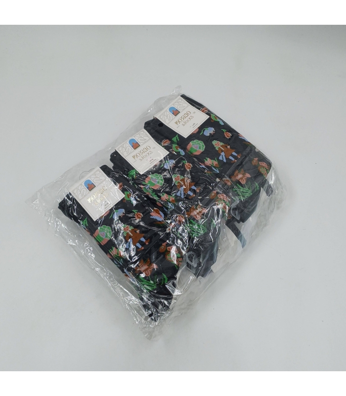 خرید عمده پک جوراب ساقدار زنانه Moxiao ماکسیو طرح طبیعت - بسته 12 جفتی