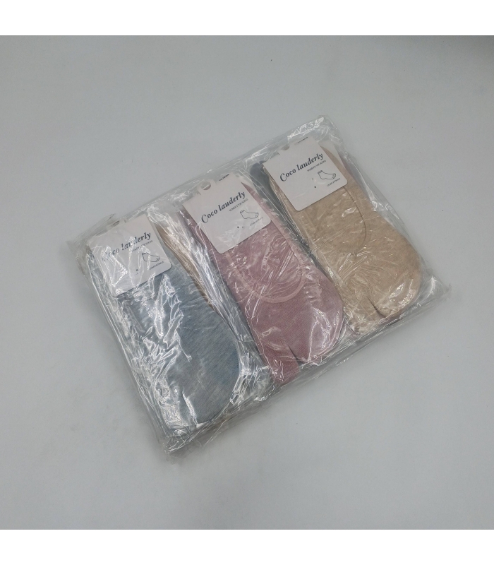 خرید عمده پک جوراب کالج تک انگشتی ساده - بسته 12 جفتی