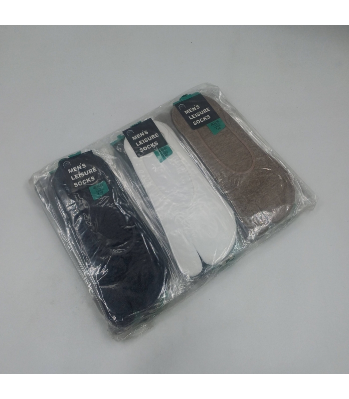 خرید عمده پک جوراب کالج تک انگشتی ساده - بسته 12 جفتی