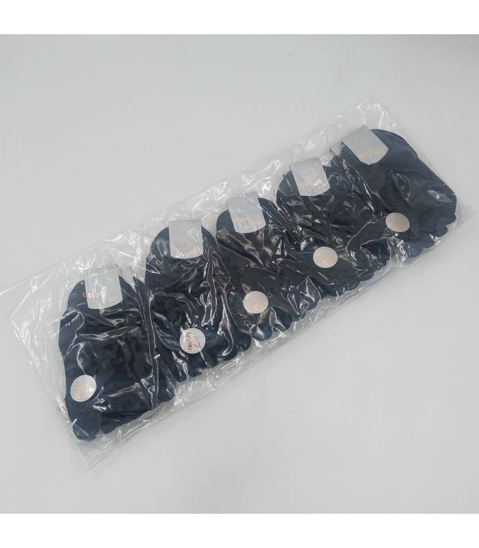 خرید عمده پک جوراب مچی زنانه انگشتی طرح ساده - بسته 10 جفتی