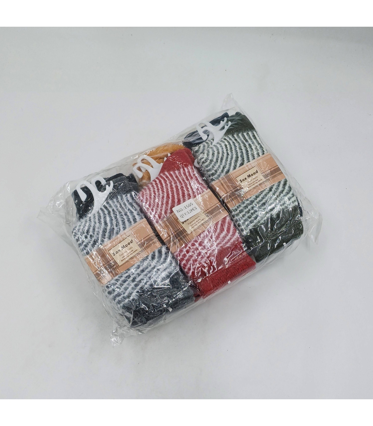 خرید عمده پک جوراب موهر ساقدار زنانه طرح رینگی