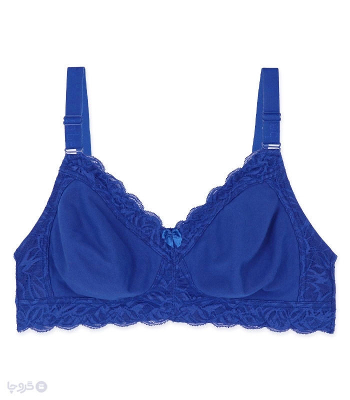 پک سوتین پرسی نخ و دانتل بدون فنر ایزابلا کد 0155 - بسته 4 عددی