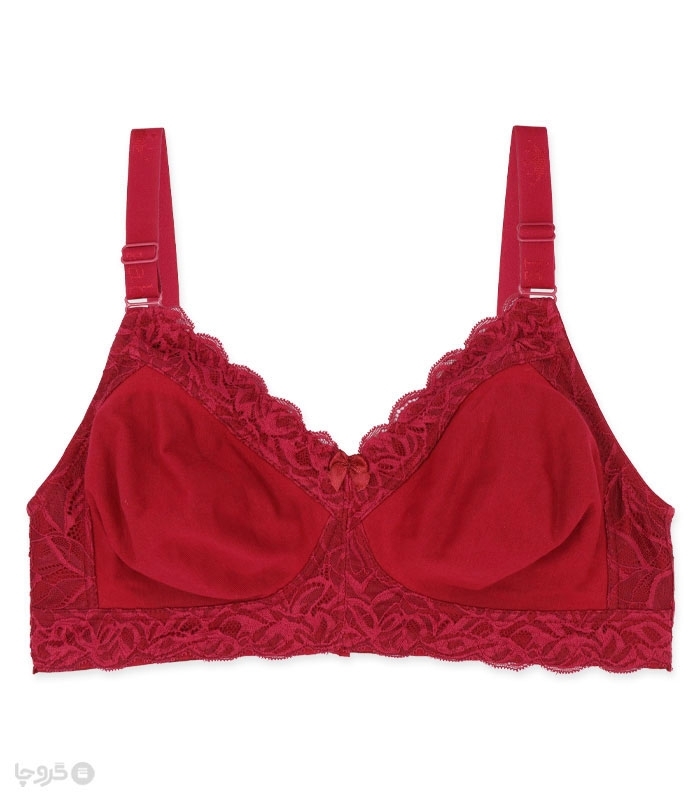 پک سوتین پرسی نخ و دانتل بدون فنر ایزابلا کد 0155 - بسته 4 عددی