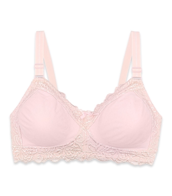 پک سوتین پرسی نخ و دانتل بدون فنر ایزابلا کد 0155 - بسته 4 عددی