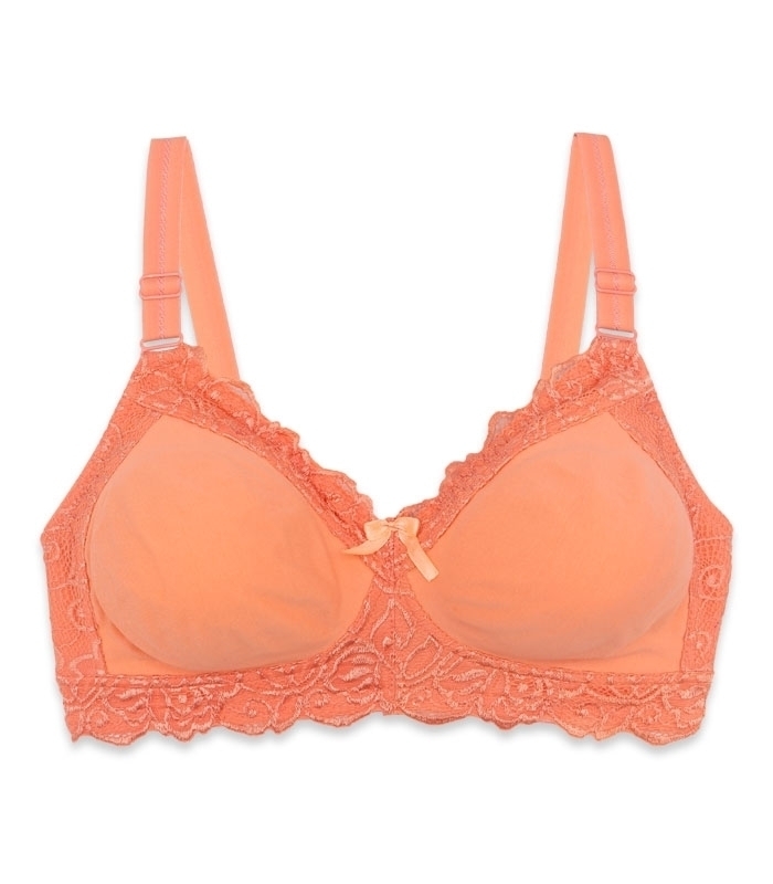 پک سوتین پرسی نخ و دانتل بدون فنر ایزابلا کد 0155 - بسته 4 عددی