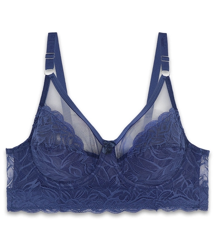 پک سوتین نیمه بلند دانتل کش پهن فنردار ایزابلا کد 1050 - بسته 4 عددی