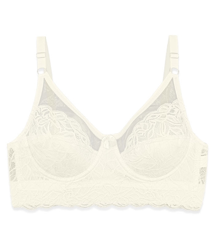 پک سوتین نیمه بلند دانتل کش پهن فنردار ایزابلا کد 1050 - بسته 4 عددی