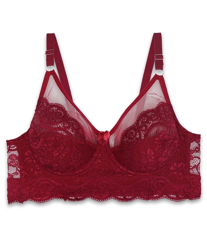 پک سوتین نیمه بلند دانتل کش پهن فنردار ایزابلا کد 1050 - بسته 4 عددی