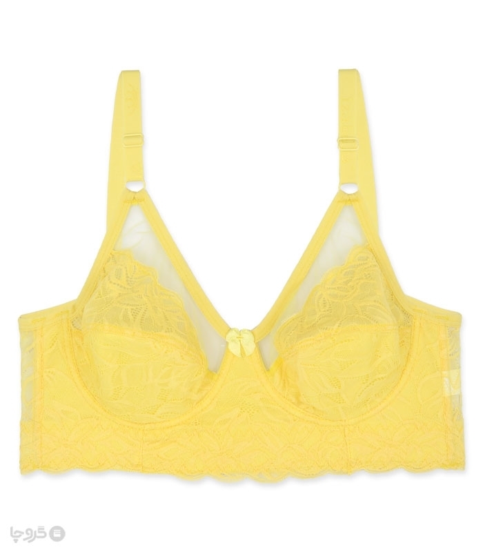 پک سوتین نیمه بلند دانتل کش پهن فنردار ایزابلا کد 1050 - بسته 4 عددی