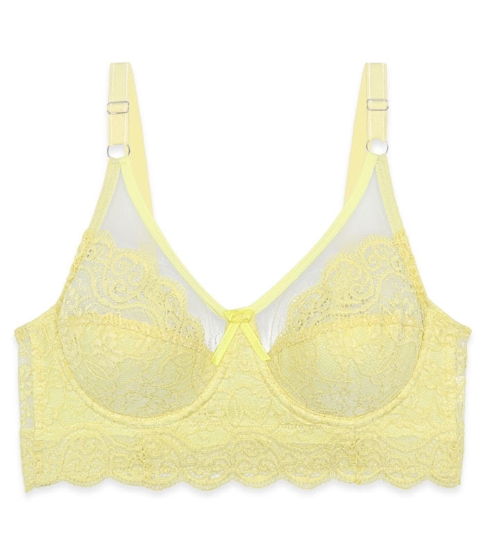 پک سوتین نیمه بلند دانتل کش پهن فنردار ایزابلا کد 1050 - بسته 4 عددی