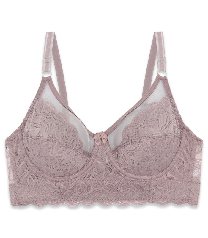 پک سوتین نیمه بلند دانتل کش پهن فنردار ایزابلا کد 1050 - بسته 4 عددی