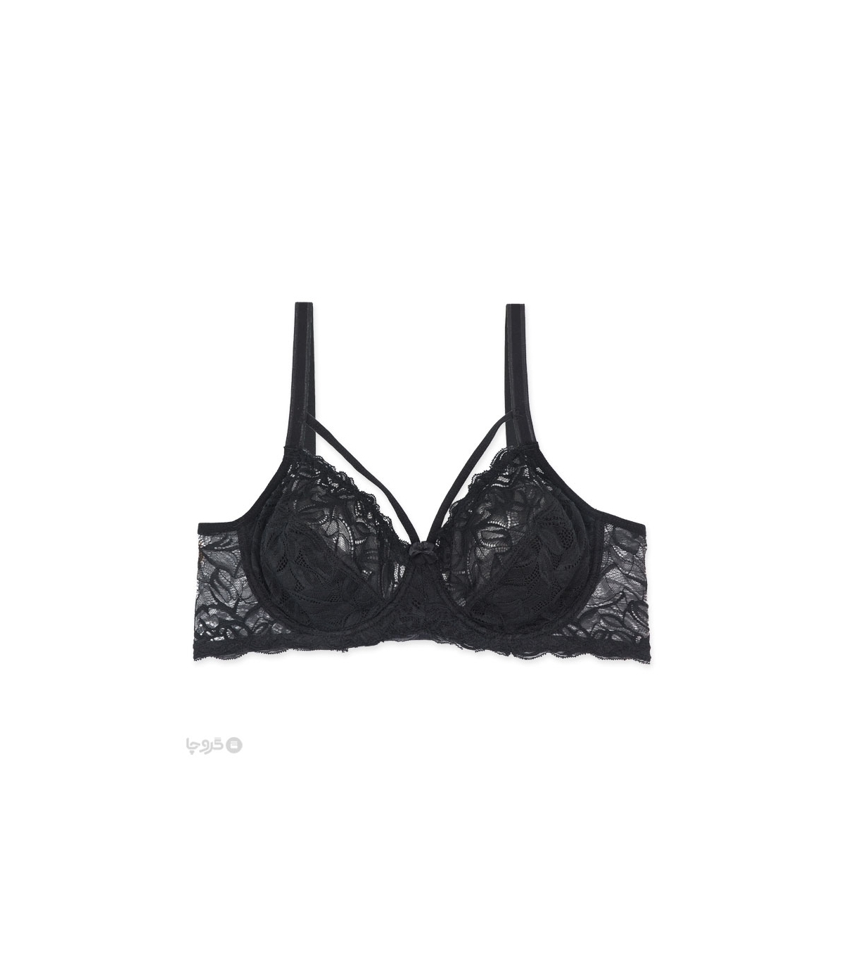 خرید عمده  پک سوتین دانتل فنردار ایزابلا کد 610 - بسته 4 عددی