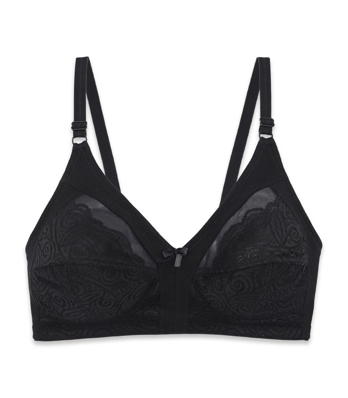 خرید عمده  پک سوتین نخ و دانتل بدون فنر ایزابلا کد 060 - بسته 4 عددی