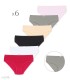 خرید عمده پک شورت زنانه اسلیپ نخی Misspel میسپل کد 2000 میکس ساده - 2 بسته 6 عددی