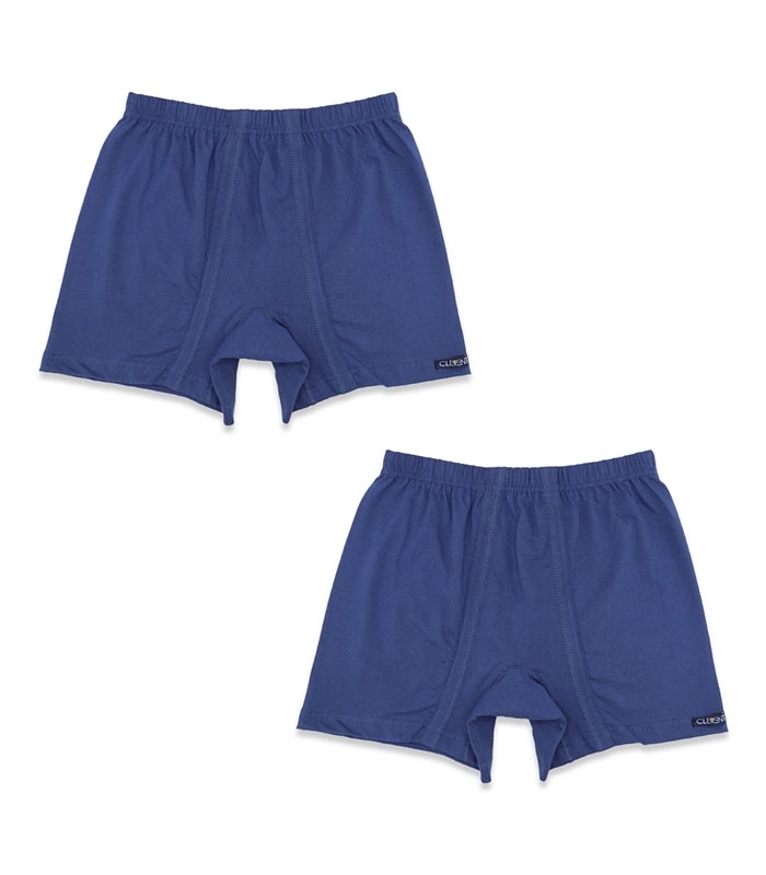 خرید عمده پک شورت مردانه نخی پادار کمر لیفه‌ای Clevent کلونت کد 2400 - 3 بسته 2 عددی