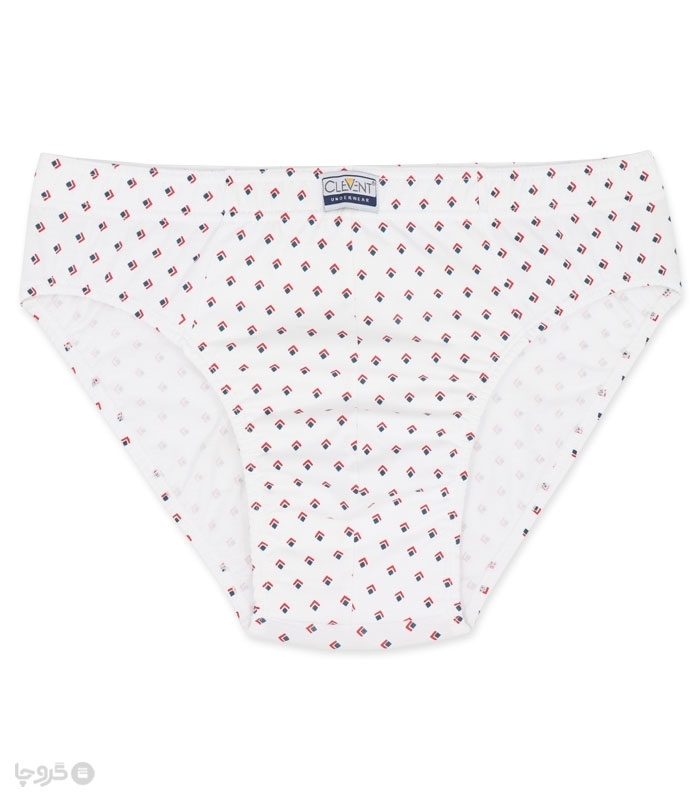 خرید عمده پک شورت مردانه اسلیپ نخی کمر لیفه‌ای Clevent کلونت کد 2111 طرح میکس چاپی - 2 بسته 3 عددی