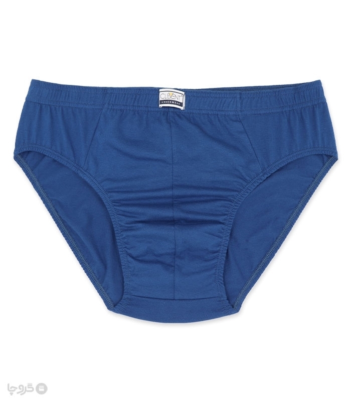 خرید عمده پک شورت مردانه اسلیپ نخی کمر لیفه‌ای Clevent کلونت کد 2100 - 2 بسته 3 عددی