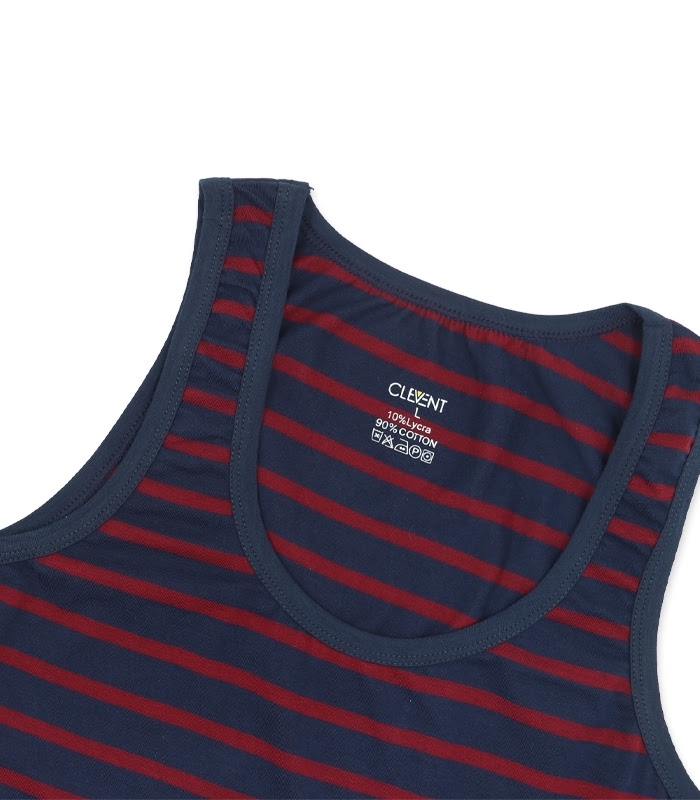 خرید عمده پک ست زیرپوش رکابی و شورت اسلیپ نخی Clevent کلونت کد 1701 - بسته 6 عددی