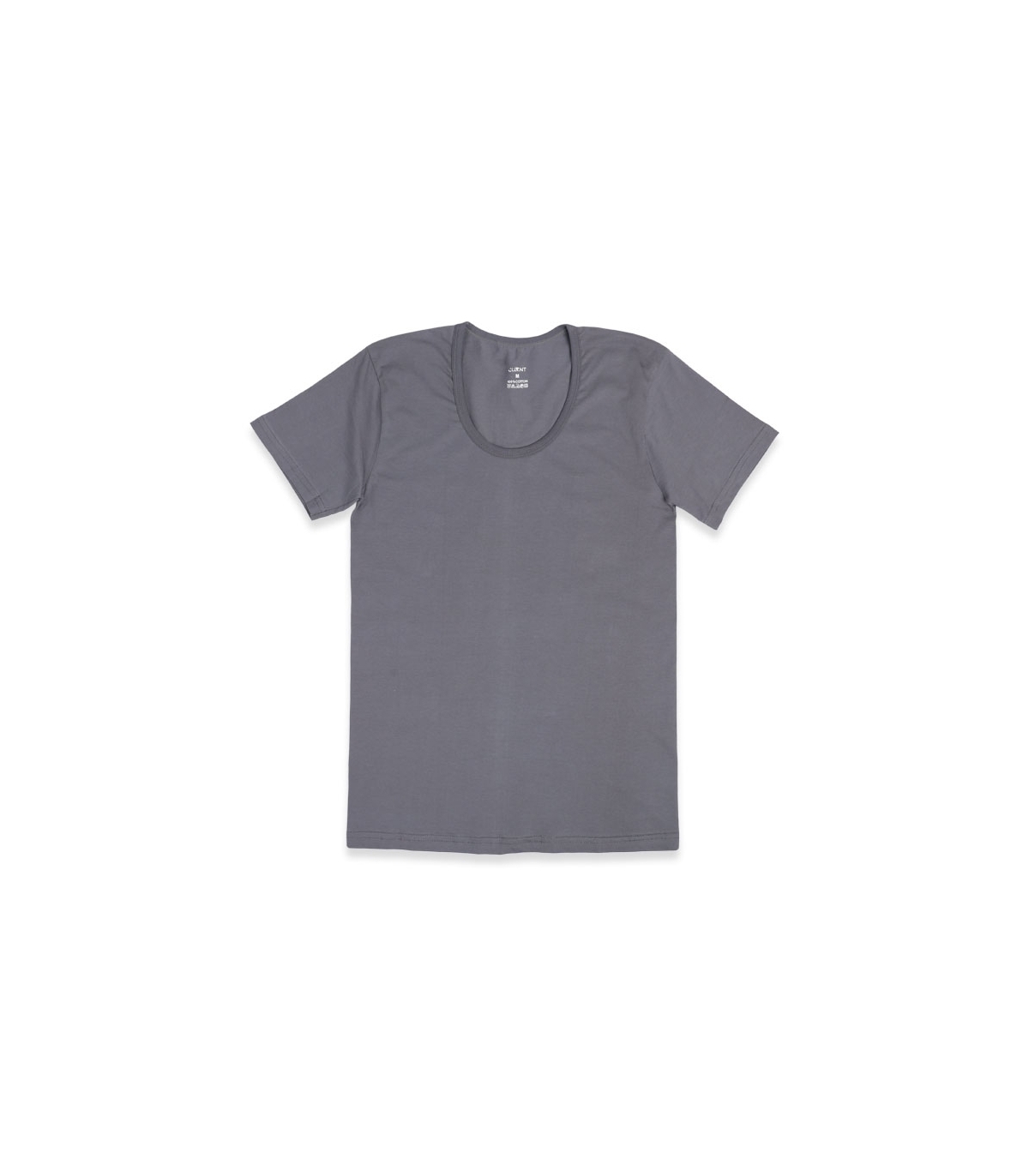 پک زیرپوش نخی نیم آستین یقه گرد کلونت کد 1500 - بسته 6 عددی