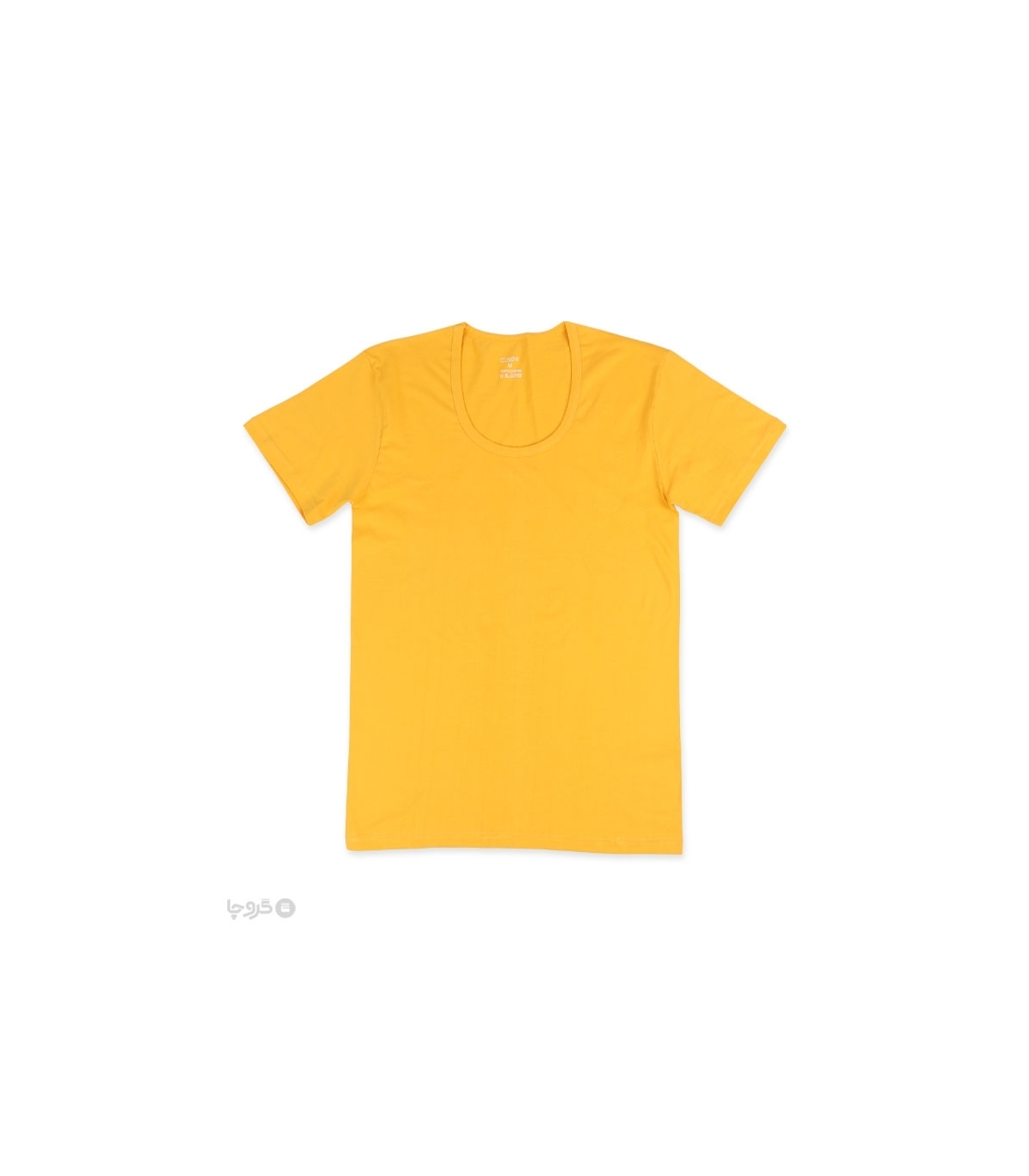 پک زیرپوش نخی نیم آستین یقه گرد کلونت کد 1500 - بسته 6 عددی