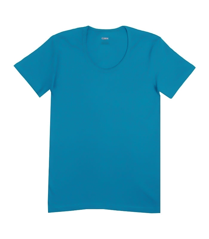 پک زیرپوش نخی نیم آستین یقه گرد کلونت کد 1500 - بسته 6 عددی