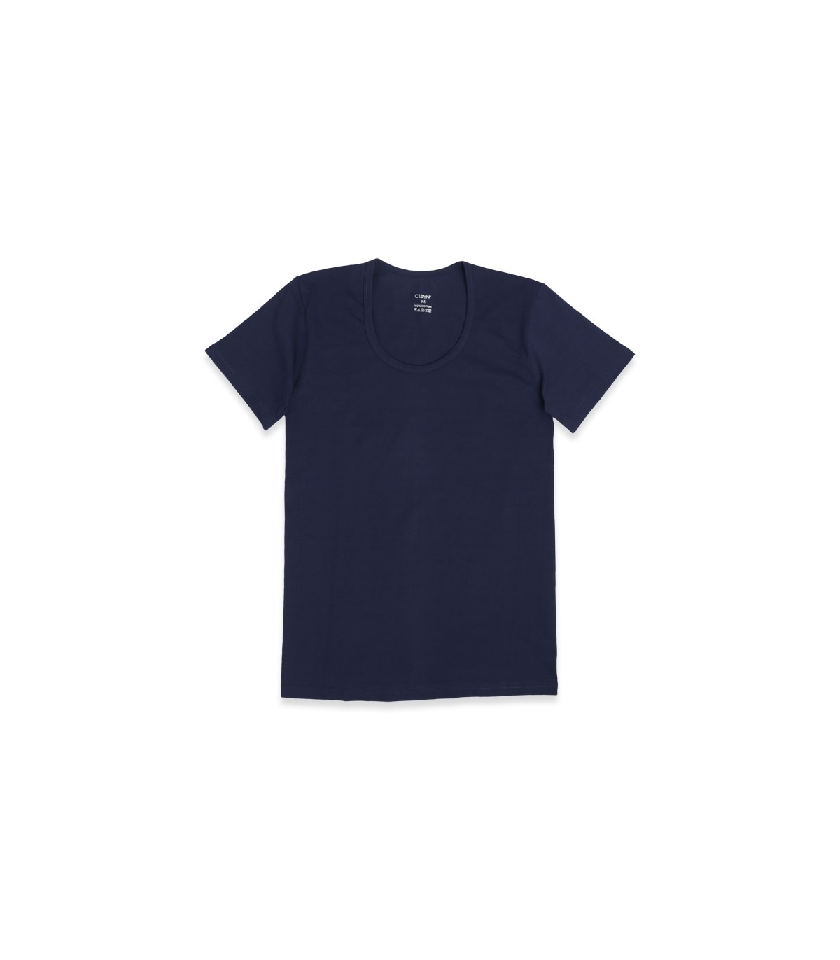 پک زیرپوش نخی نیم آستین یقه گرد کلونت کد 1500 - بسته 6 عددی