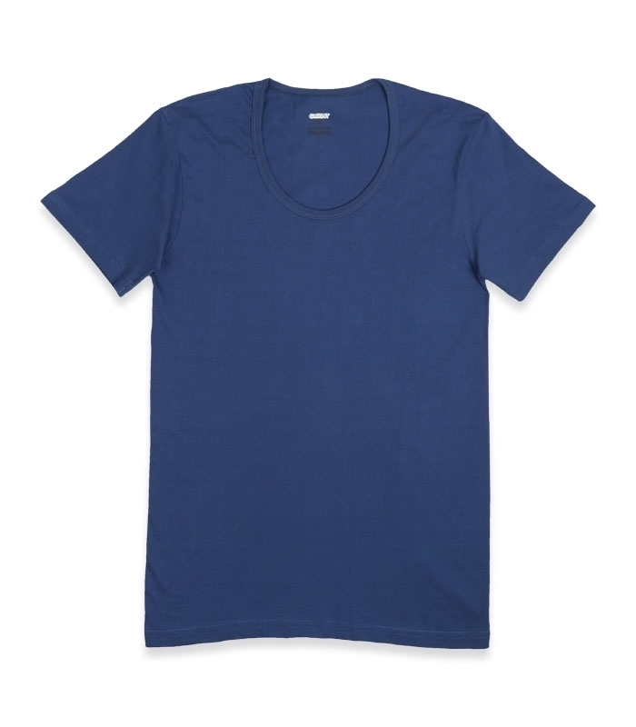 پک زیرپوش نخی نیم آستین یقه گرد کلونت کد 1500 - بسته 6 عددی