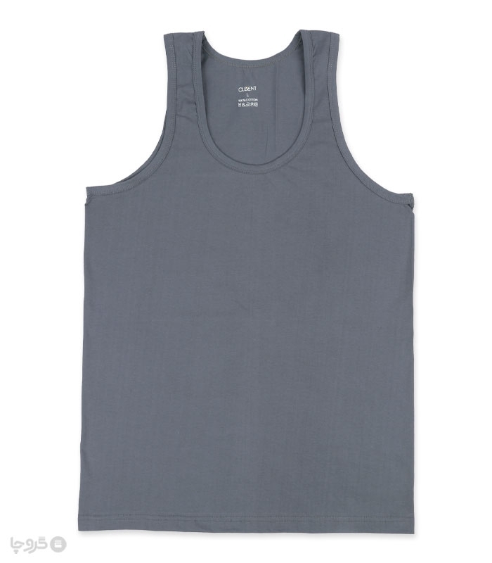 خرید عمده پک زیرپوش نخی رکابی یقه گرد کلونت کد 1100 - بسته 6 عددی