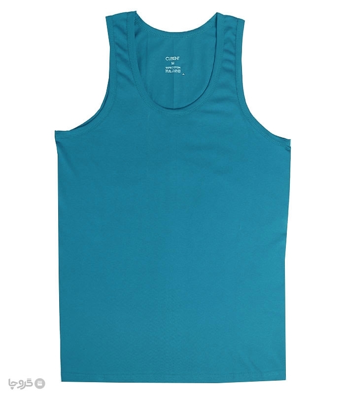 خرید عمده پک زیرپوش نخی رکابی یقه گرد کلونت کد 1100 - بسته 6 عددی