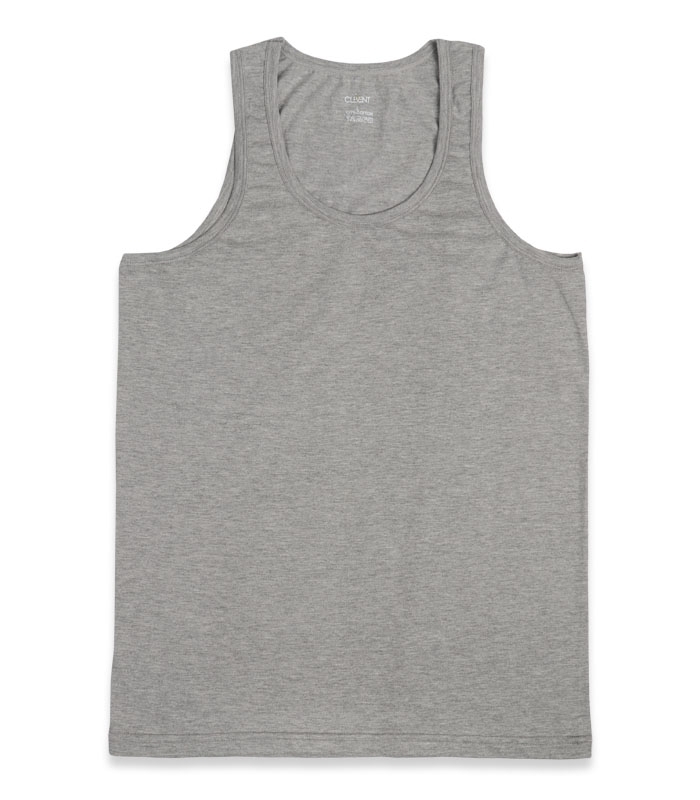 خرید عمده پک زیرپوش نخی رکابی یقه گرد کلونت کد 1100 - بسته 6 عددی