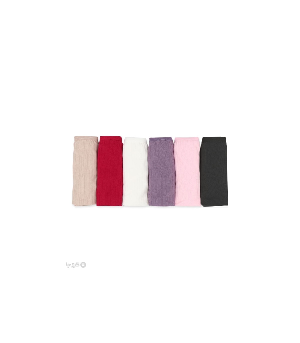 خرید عمده پک شورت زنانه اسلیپ نخی کبریتی Misspel میسپل کد 6200 میکس ساده - 2 بسته 6 عددی