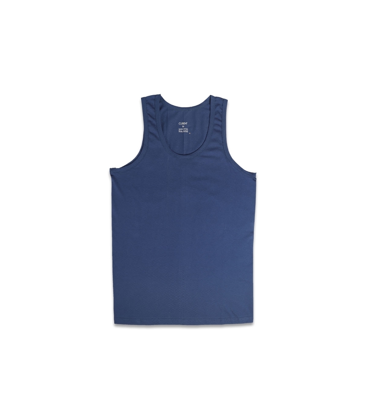 خرید عمده پک زیرپوش نخی رکابی یقه گرد کلونت کد 1100 - بسته 6 عددی