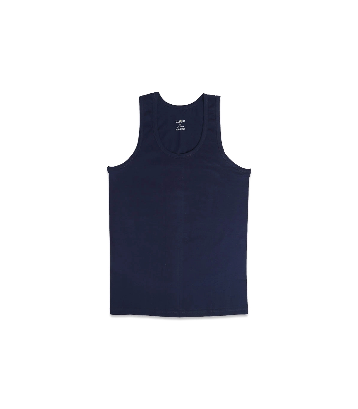 خرید عمده پک زیرپوش نخی رکابی یقه گرد کلونت کد 1100 - بسته 6 عددی